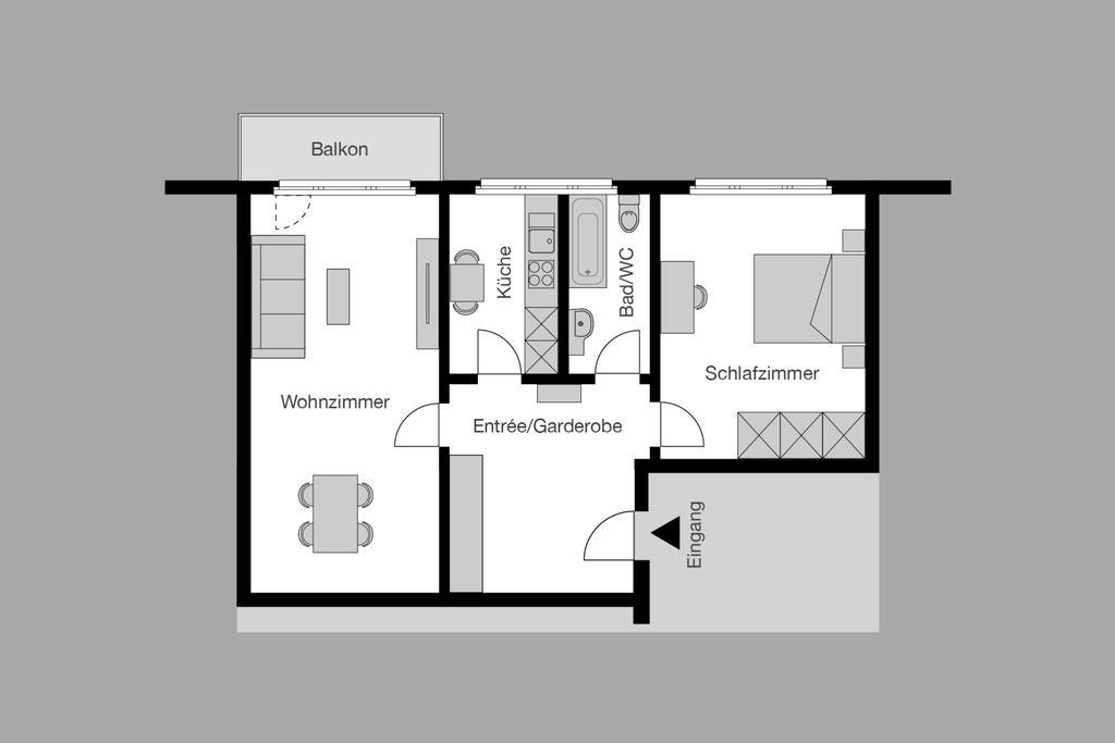 City Stay - Nordstrasse Zürich Eksteriør bilde